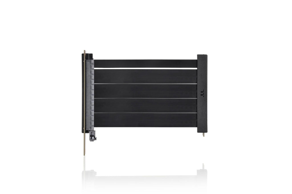 Thermaltake PCI-E 4.0 Dual 90 Degree Riser Cable | 130 mm | Black