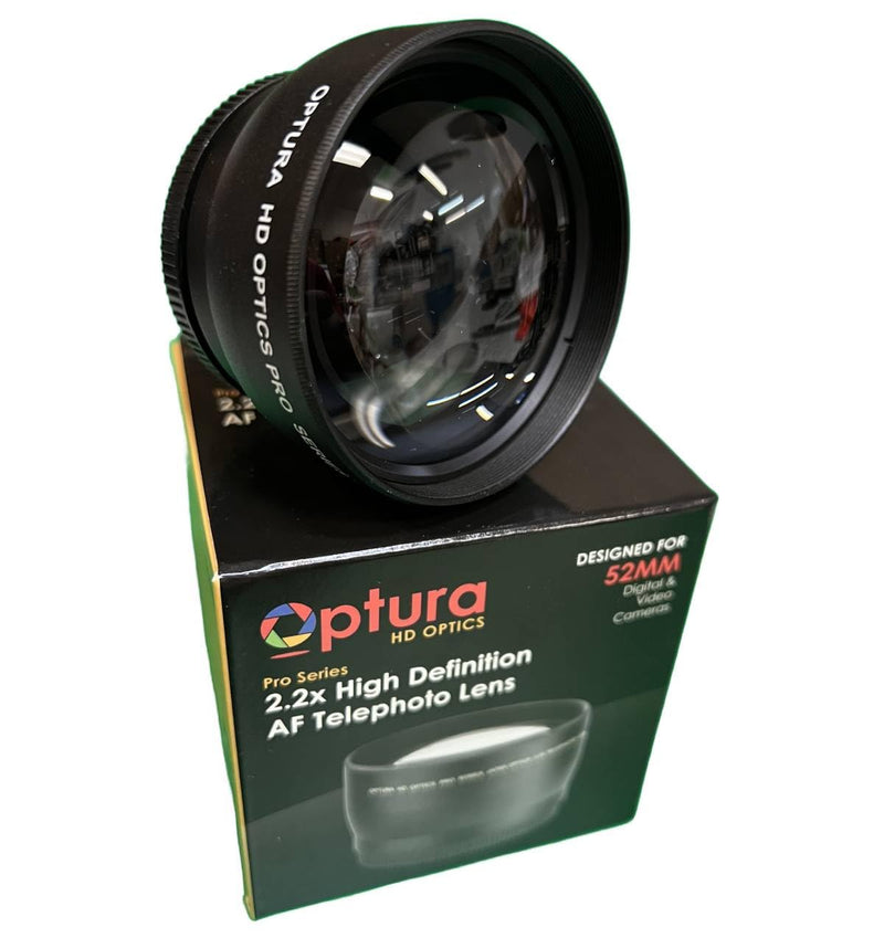 OPTURA HD 52MM HD Sport Action 2X Tele Zoom Lens for Nikon