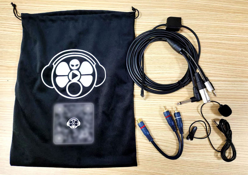 "Genius Audio Splitter Cable - Mic-Enabled Universal Analog Output for Smartphones, Tablets and laptops
