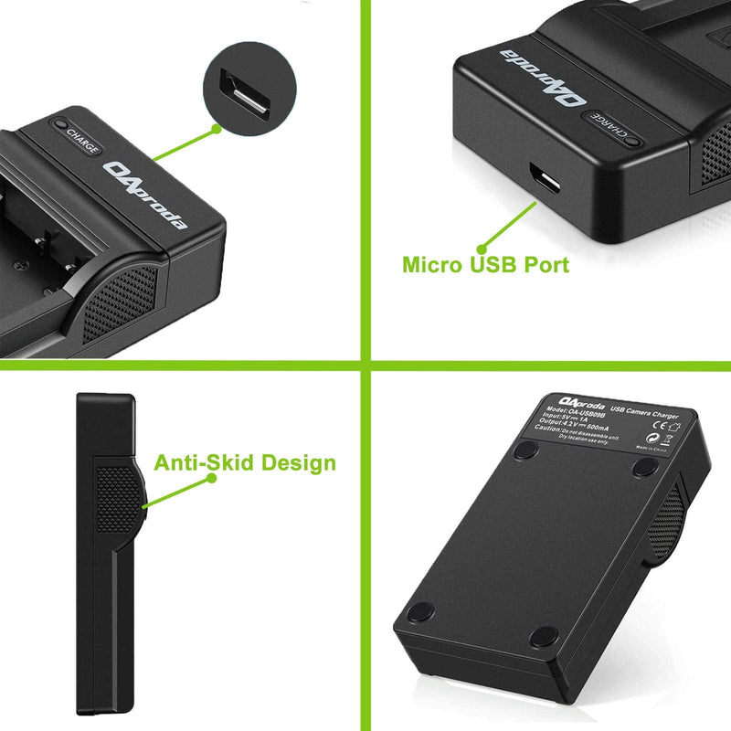 EN-EL19 Battery and USB Charger For Nikon A100, Coolpix S33,S100 S2800 S3200 S3300 S3500 S3600 S4100 S4200 S4300 S5200 S5300 - 44 EN-EL19 Battery and USB Charger For Nikon A100, Coolpix S33,S100 S2800 S3200 S3300 S3500 S3600 S4100 S4200 S4300 S5200 S5300 - 44