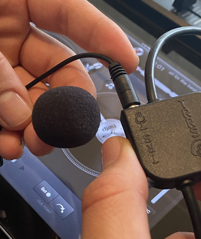 "Genius Audio Splitter Cable - Mic-Enabled Universal Analog Output for Smartphones, Tablets and laptops