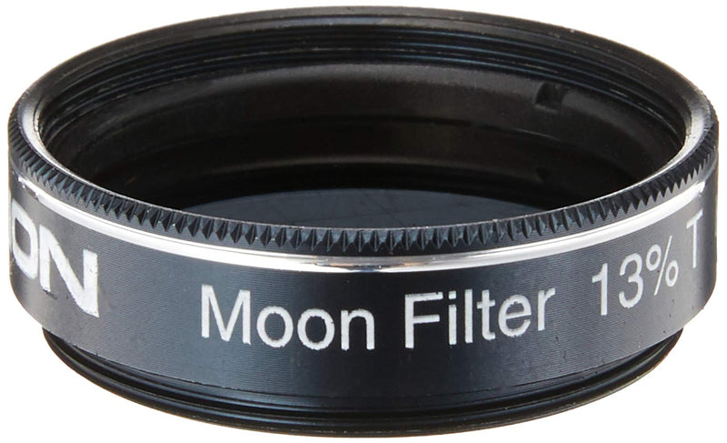 1.25" Orion 13% Transmission Moon Filter - Fits 1.25 Inch Telescope Eyepiece - Neutral Color for Lunar Detail and Surface Features Single