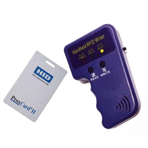 HID Low Frequency Card Handheld Copier + 1 HID Thick Card