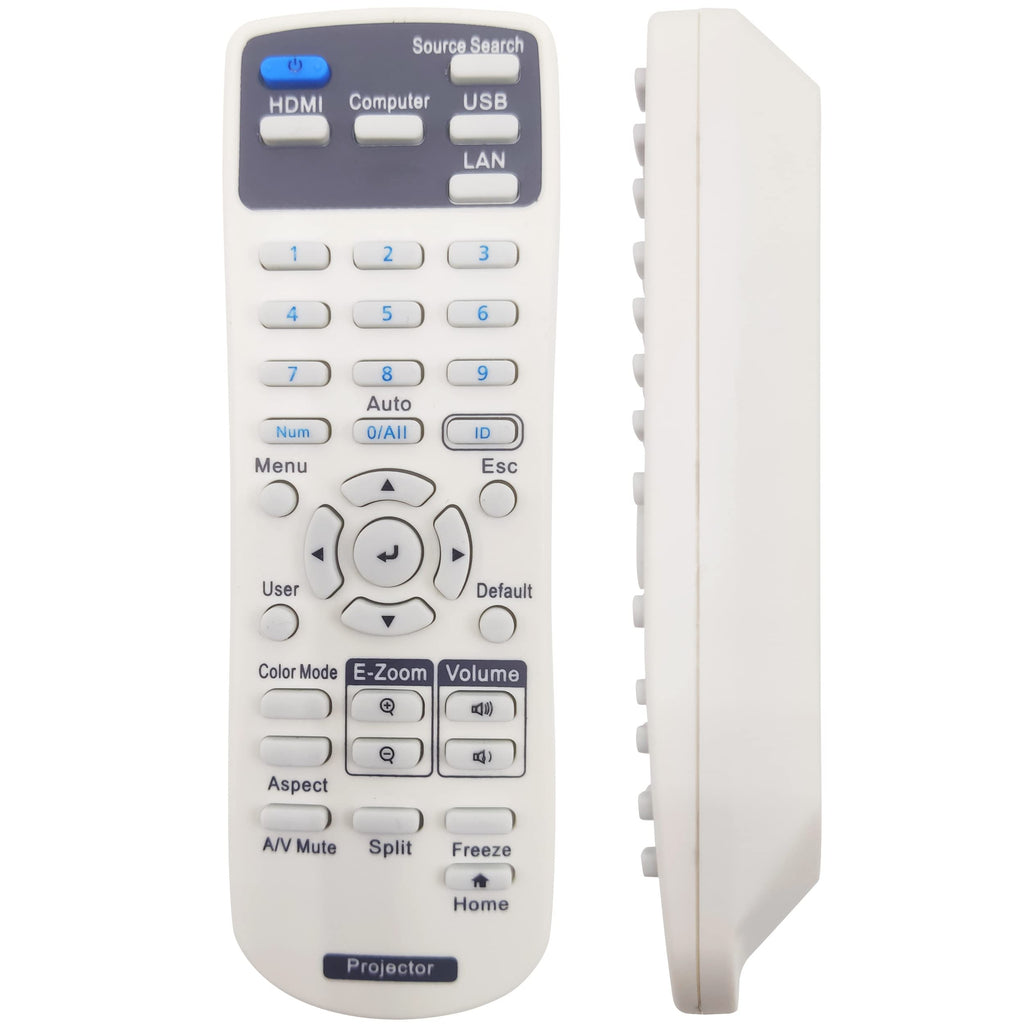 2198635 Projector Remote Control for Epson BrightLink EB-735Fi, Home Cinema 1080, PowerLite 992F/ E20/ EB-720/ EB-725W/ EB-L200SW/ EB-L520U/ EB-L630U/ EB-L730U/ X49 2198635