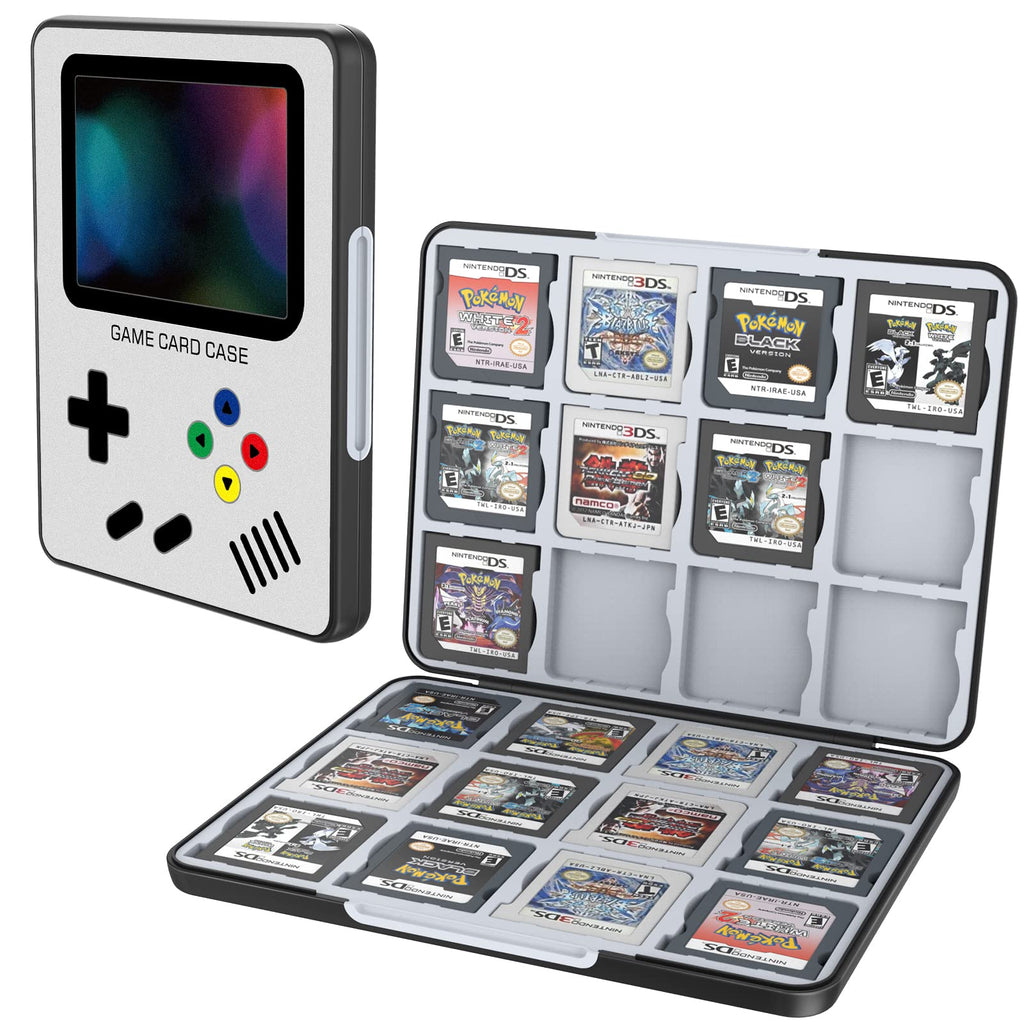 HEIYING Card Case for Nintendo 3DS 3DSXL 2DS 2DSXL DS DSi,Portable 3DS 2DS DS Game Cartridge Holder Storage with 24 Game Card Slots. Game Console