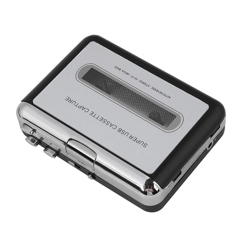 Bewinner Portable Cassette Player, Tape to MP3 Converter Cassette Tap Player with Earphone, USB Cassette Capture Tape to PC CD Player Cassette Recorde
