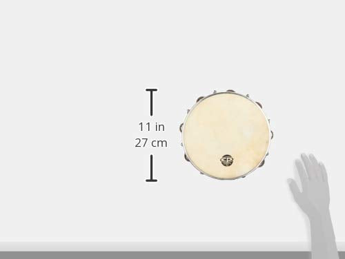 CP391 10" Tunable Tambourine, Wood