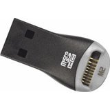 SanDisk SDDR-121-A11M MobileMate Micro Memory Card Reader (Red/Black)