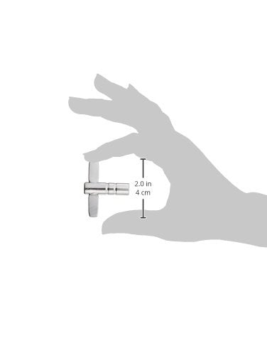 Performance Plus Standard Size Square Lug Chrome Plated Drum Tuning Key (DKY) 1