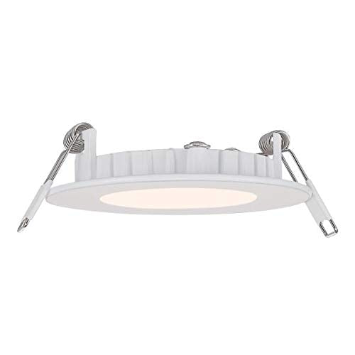 Westinghouse Lighting 5218000 7 (40 Watt Equivalent) 3-Inch Slim Recessed LED Downlight Dimmable Light Energy Star, Trim, Cool White (4000 Kelvin) Cool White (4000 Kelvin)