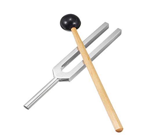 528 Hz Tuning Fork 528hz Tuner with Mallet for DNA Repair Healing Aluminum Alloy Tuning Fork part of Solfeggio Tuning Fork-Perfect Healing Musical Instrument