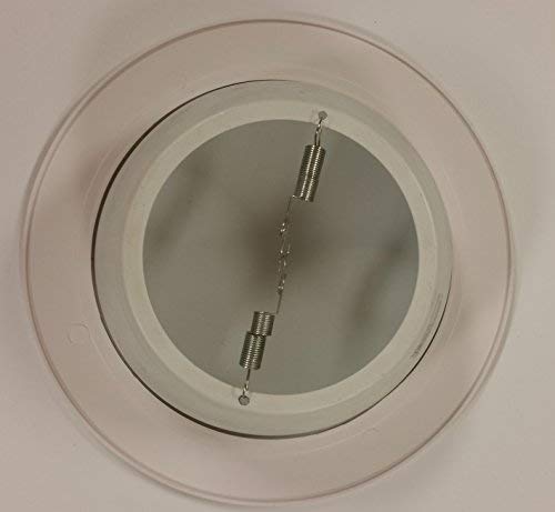 10 Pack-White Light Trim Ring Recessed Can 6" Inch Over Size Oversized Lighting Fixture
