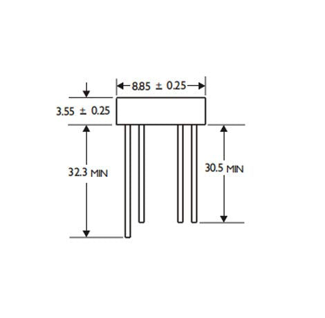 (Pack of 20pcs) W04 ASEMI Through Hole Bridge Rectifier WOB-4 Package 1A400V for Phone Adapter…