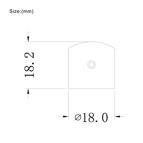 Metal Volume Tone Dome Tone Guitar Speed Control Knobs with Allen Keys Screws Set for Fender Strat Telecaster Gibson Les Paul Electric Guitar or Bass, Black Pack of 4 Pcs,MusicOne