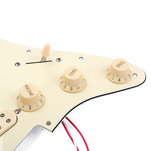 Alnicov SSS 3-Ply Pre-Wired Pickguard Pickup Set High quality Retro Single-coil Pickup Musical Instrument Accessories
