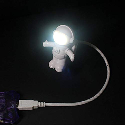 Soondar Hot Sale Brand New Creative Spaceman Astronaut LED Flexible USB Light for Laptop PC Notebook