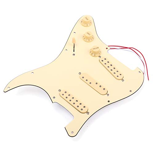 Alnicov SSS 3-Ply Pre-Wired Pickguard Pickup Set High quality Retro Single-coil Pickup Musical Instrument Accessories