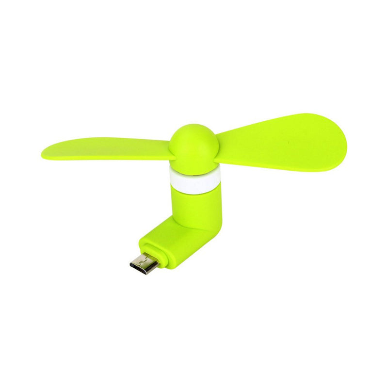 EX ELECTRONIX EXPRESS 6-Pack Portable Electric MicroUSB Fans for Smartphones and Tablets - Micro USB
