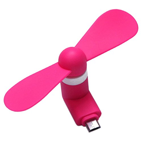 EX ELECTRONIX EXPRESS 6-Pack Portable Electric MicroUSB Fans for Smartphones and Tablets - Micro USB