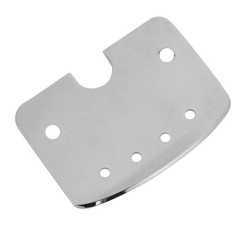 Guitar Tailpiece Metal 4 String Cigar Box Tailpiece Guitar Parts Chrome for Guitar Bass Musical Instrument