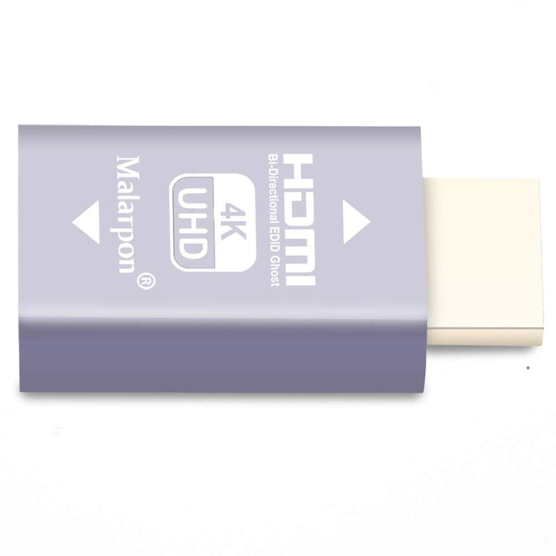 Hdmi Edid Emulator Passthrough 3rd Generrtion Aluminum fit Headlesskeep The EDID of The Monitor Active Switches and Extenders 3840x2160@59Hz 3P HDMI EDID 4K-3P