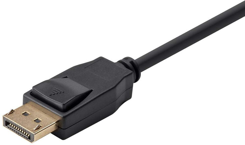 Monoprice 115888 Mini DisplayPort 1.2 to DisplayPort Cable - 1.5 Feet, 4K Capable, Supports 3D Video - Select Series Black