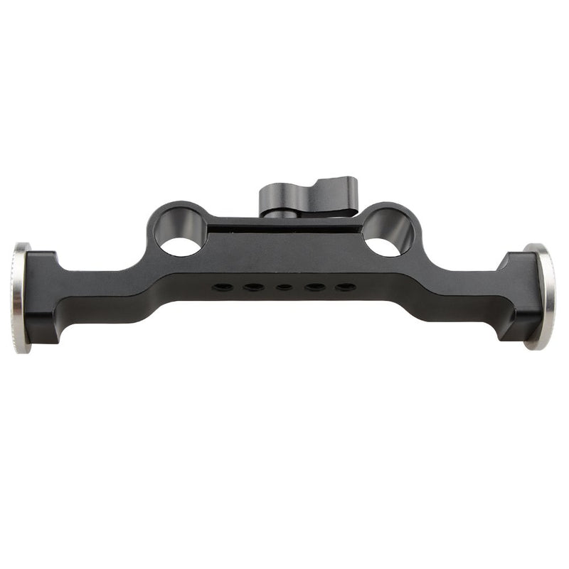 CAMVATE 15 Rod Clamp with Rosette Standard Accessory(M6,31.8mm) for Camera Rig Support Railblock Systems (Black) Black