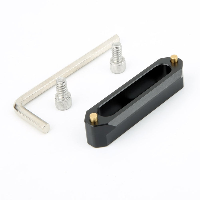 NICEYRIG 70cm Long Quick Release Safety Rail NATO Rail with 1/4'' Screw Slot - 088 70mm NATO Rail