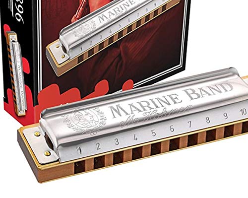 Hohner Accordions 1896BXF Marine Band Diatonic Harmonica - Key of F Major