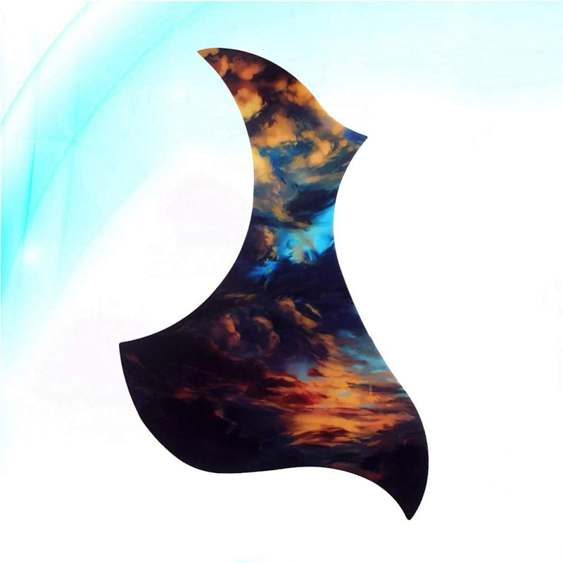 SUPVOX Guitar Pickguard Self Adhesive Pickup Pick Guard Scratch Plate Sticker for Folk Acoustic Guitar Musical Instrument
