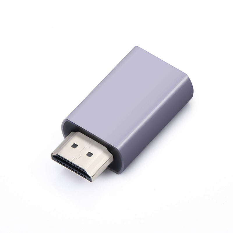 Hdmi Edid Emulator Passthrough 3rd Generrtion Aluminum fit Headlesskeep The EDID of The Monitor Active Switches and Extenders 3840x2160@59Hz 3P HDMI EDID 4K-3P