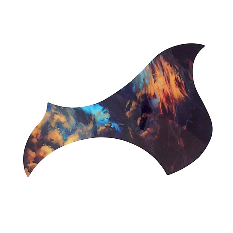 SUPVOX Guitar Pickguard Self Adhesive Pickup Pick Guard Scratch Plate Sticker for Folk Acoustic Guitar Musical Instrument