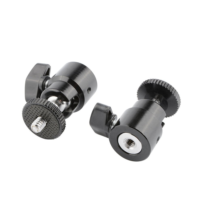 CAMVATE 1/4"-20 Mini Ball Head (2 Pieses)