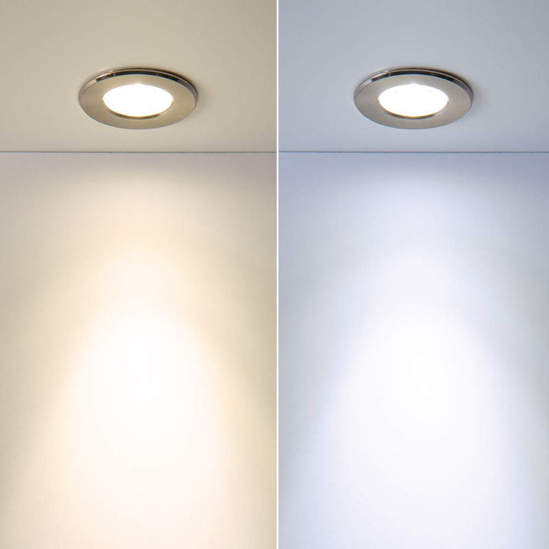 Armacost Lighting 221125 Recessed Mini Integrated LED Puck Lights, Bright White (4000K) Bright White (4000K)