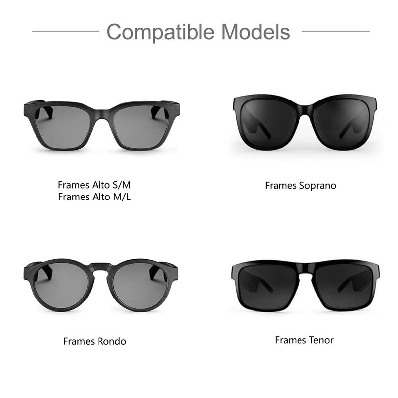 TUSITA Charger Compatible with Bose Frames Alto S/M M/L, Bose Frames Rondo, Bose Frames Soprano, Bose Frames Tenor - USB Magnetic Charging Cable 3.3ft 100cm - Audio Sunglasses Accessories 1-PACK