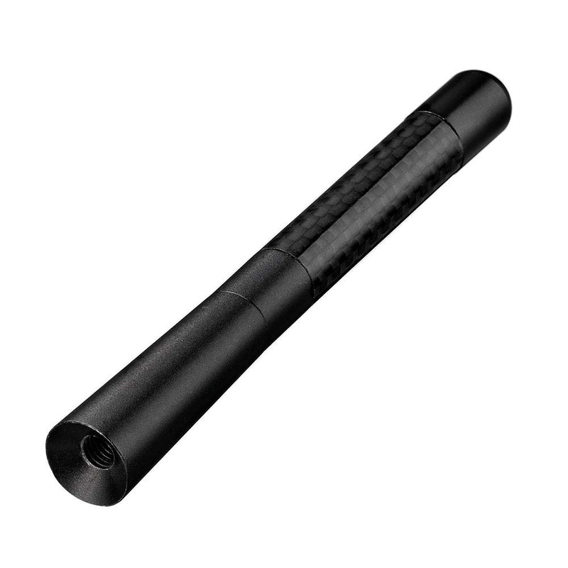Bingfu Vehicle Roof Mount Antenna Mast 4.7 inch Carbon Fiber Car Antenna Replacement for Jeep Grand Cherokee Patriot Compass Liberty Cherokee Renegade Dodge Journey Avenger Nitro Dart Durango