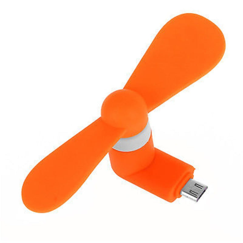 EX ELECTRONIX EXPRESS 6-Pack Portable Electric MicroUSB Fans for Smartphones and Tablets - Micro USB
