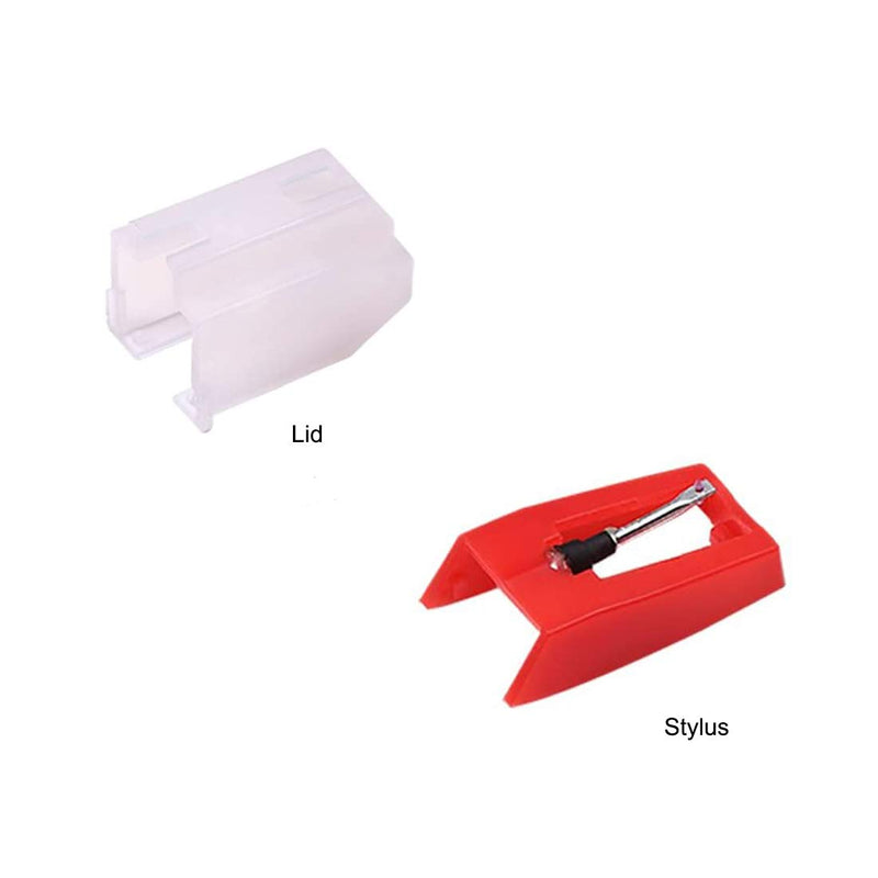 Lucausd Record Diamond Stylus Needle Replacement for Turntable LP Phonograph 2Pack