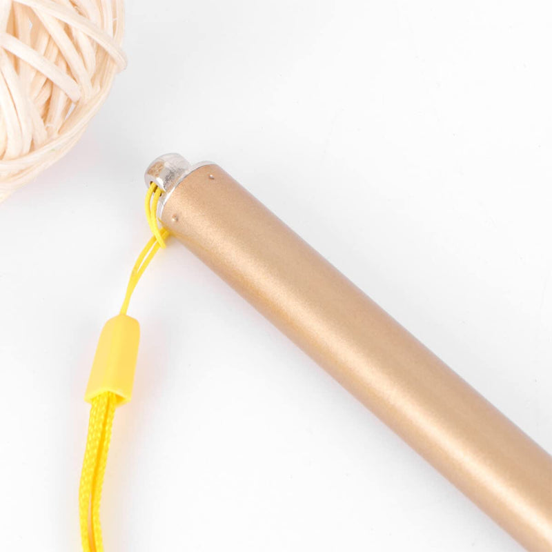 STOBOK Telescopic Teachers Pointers Extendable Retractable Handheld Presenter Pointer Finger Pointer Stick Whiteboard Pointer(Golden) Golden