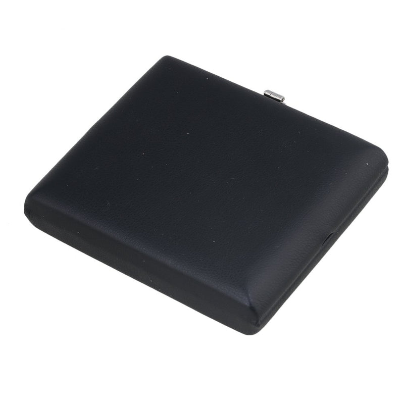BQLZR Black PU Leather English Horn Reed Box Reed Case with Flannel Slot Inside for 6pcs English Horn Reeds