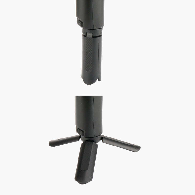 Ulanzi Mini Tripod Stand for Selfie Stick Monopod Stabilizer, Portable Folding Desktop Stand for for ZHIYUN Smooth Q/Smooth 4/ Feiyu/ DJI OSMO Mobile 2 Gimbal