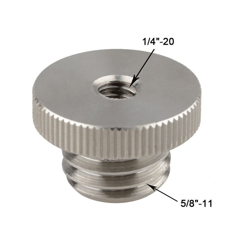 CAMVATE 1/4"-20 to 5/8"-11 Threaded Screw Adapter for Tripod Laser Level Bosch Adapter