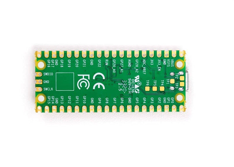 Raspberry Pi Pico RP2040 microcontroller - in US Stock, Ready to Ship (2 Pack) 2 Pack