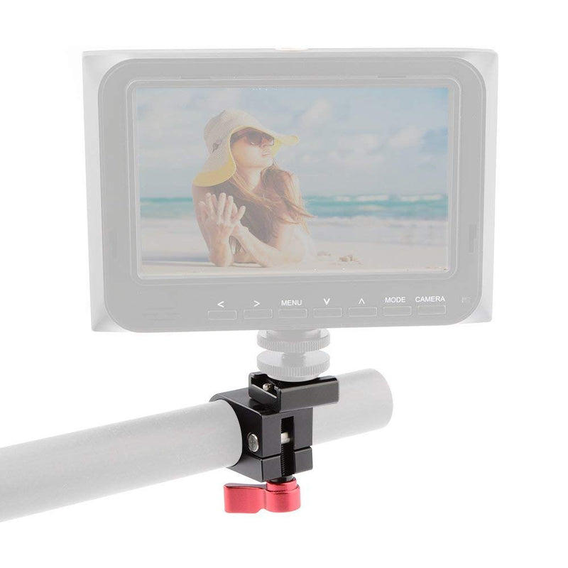 CAMVATE Light Mount Stand Bracket 25mm Rod Clamp Holder for DJI Ronin-M, Freefly MoVI - Red Knob