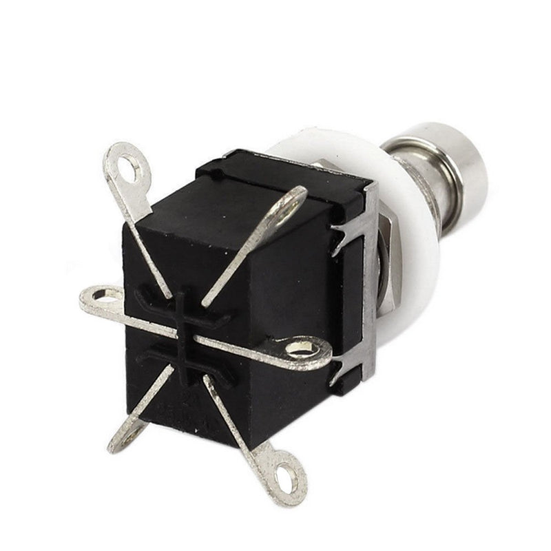 Etopars 6Pins DPDT Latching Stomp Foot Switch Guitar AC 250V/2A 125V/4A