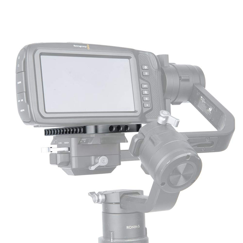 NICEYRIG Camera Cheese Mounting Plate, Universal Top Plate Applicable for URSA Mini 4K, Gimbal Stabilizer, Shoulder Rig System - 031