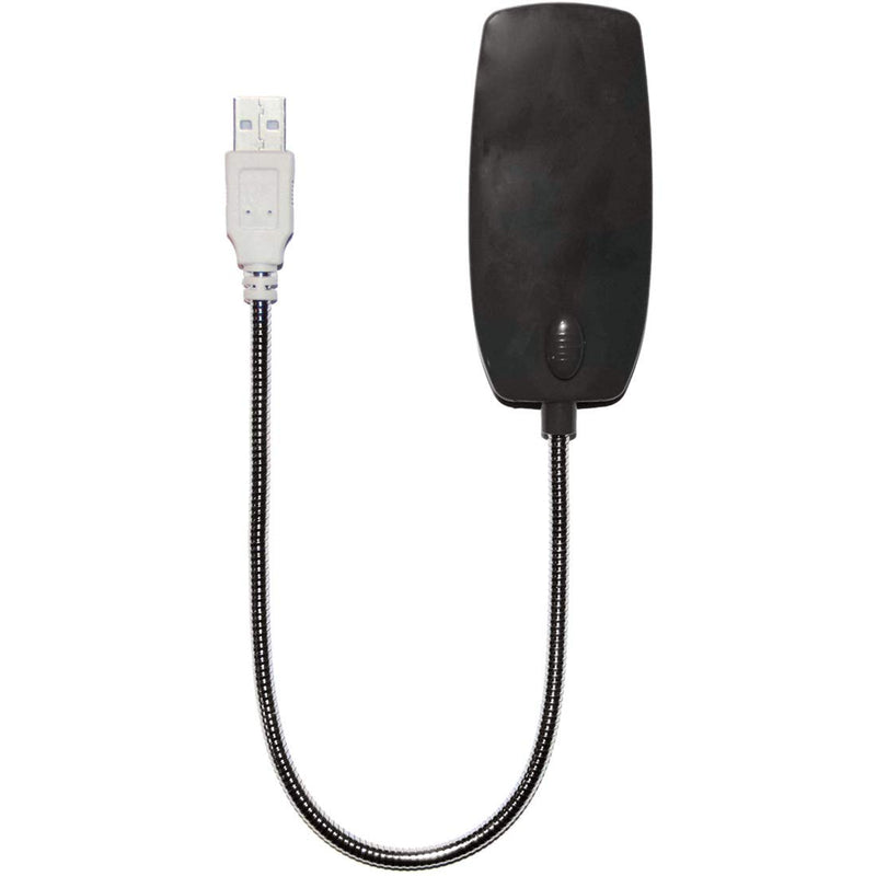 i2 Gear USB Reading Lamp with 28 Bright LED Lights and Flexible Gooseneck for Laptop, Desktop, PC and MAC Computer Keyboard + On / Off Switch (Black)