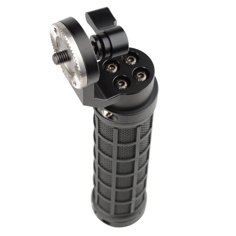 CAMVATE Aluminum Rosette Rubber Handle Grip for Rosette Standard Accessory(Black,M6 Thread,31.8 mm) Black