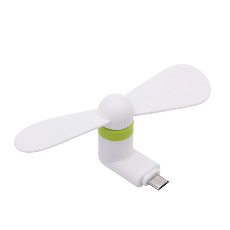 EX ELECTRONIX EXPRESS 6-Pack Portable Electric MicroUSB Fans for Smartphones and Tablets - Micro USB