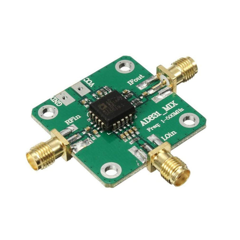 HiLetgo 0.1-500MHz AD831 High Frequency RF Mixer Drive Amplifier Module Board HF VHF/UHF